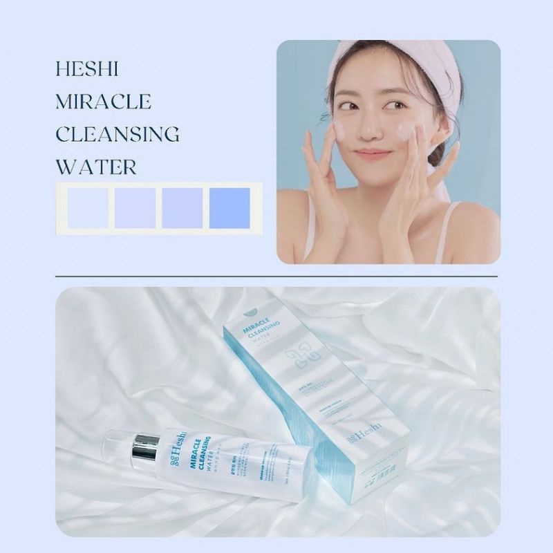 NƯỚC TẨY TRANG HESHI HÀN QUỐC ( HESHI MIRACLE CLEANSING WATER)