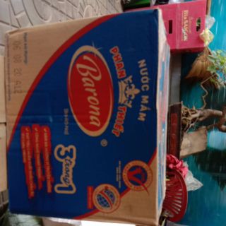 1 thùng Nước mắm Phan Thiết Barona 750ml (12 chai)