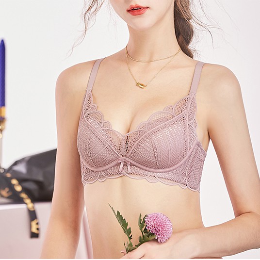 Áo Lót Ren Không Gọng Đệm Mỏng Nâng Nhẹ Siêu Thoáng B449