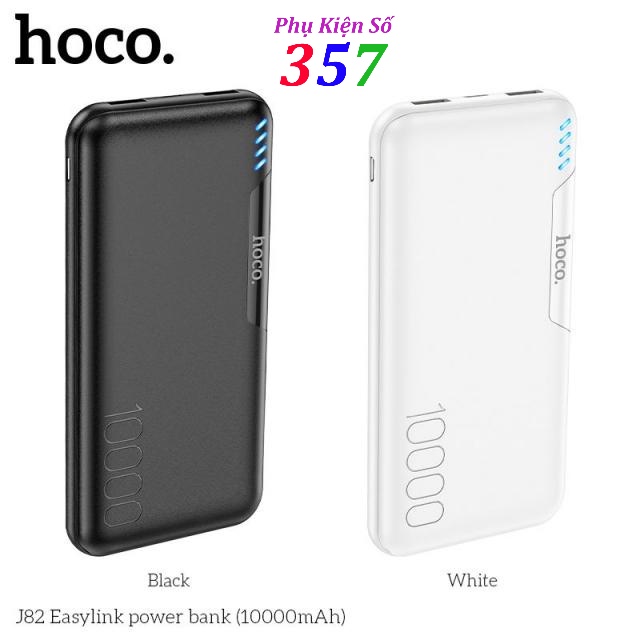 Sạc dự phòng Hoco J82 10.000mah - BH 12 Tháng (Màu ngẫu nhiên)
