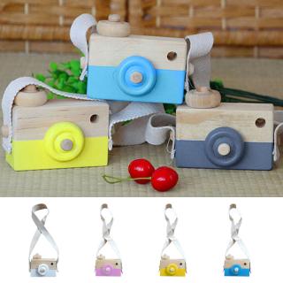 Máy ảnh bằng gỗ mini trang trí phòng cho bé