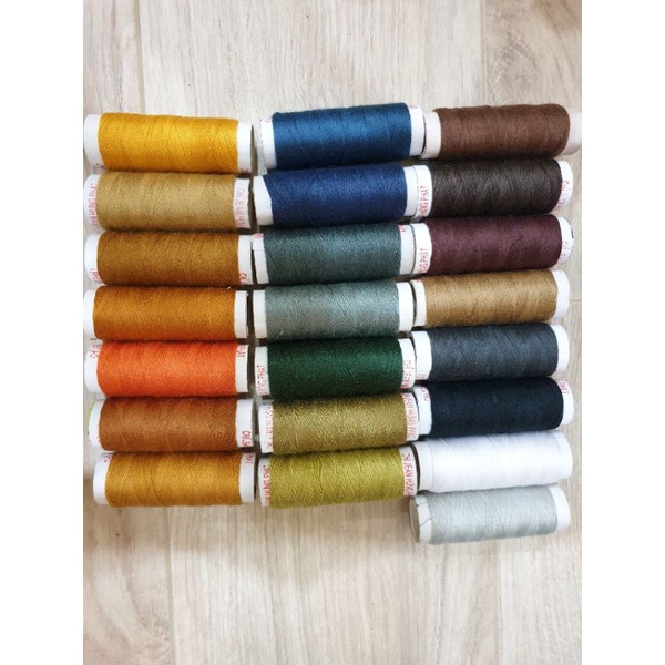 Chỉ May Vải Jean/ Chỉ Sợi Lớn 1 Ống 200 Yard