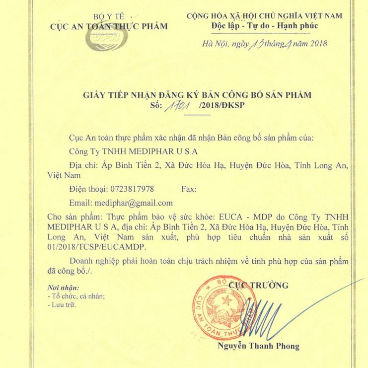 Euca MDP – Hỗ trợ điều trị ho do viêm họng, viêm phế quản, ngăn ngừa cảm cúm (Hộp 200v)