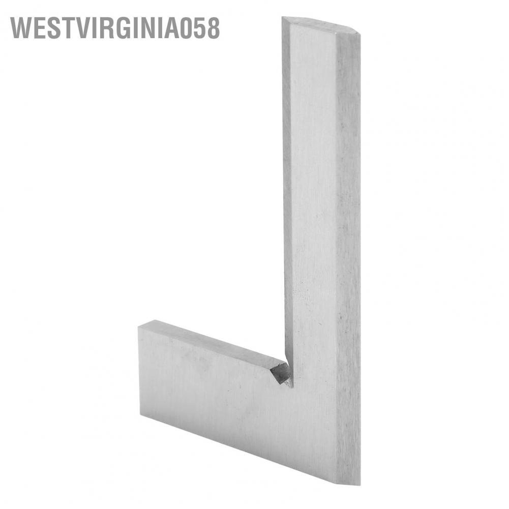 Westvirginia058 Knife Edge Ruler Stainless Steel Engineer Right Angle Detecting Measuring Tool 80x50mm