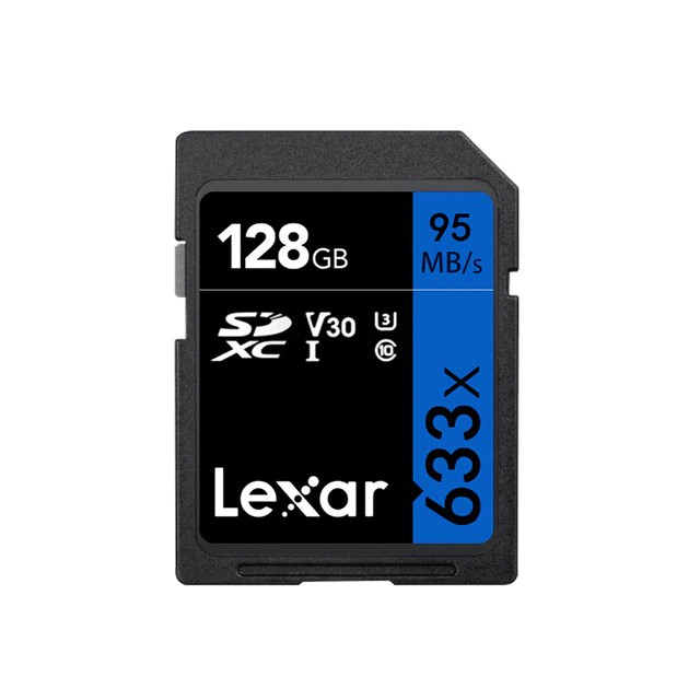 Thẻ nhớ SDXC Lexar Professional 32GB / 64GB / 128GB 633x UHS-I U3 4K V30 95MB/s (Xanh)