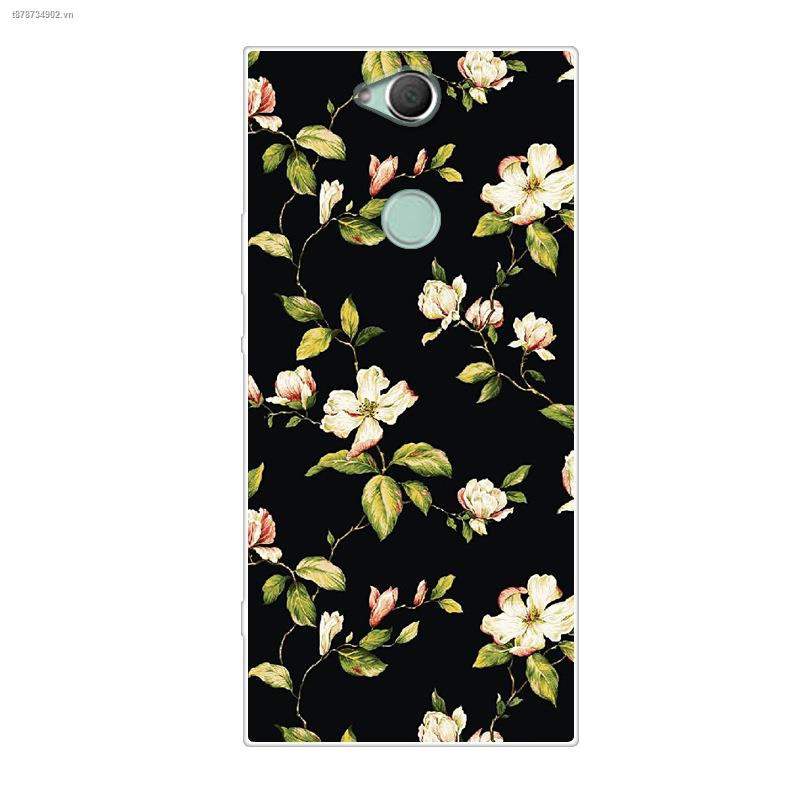 ℡✉Sony Xperia XA2 Plus TPU painted mobile phone case cute cartoon protective cover from stock