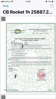 Thực phẩm chức năng Rocket 1h