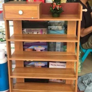 TỦ GIÀY GỖ 5 TẦNG CHẮC CHẮN