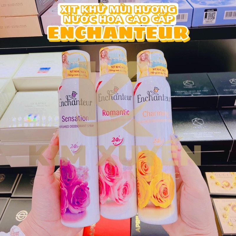 XỊT KHỬ MÙI ENCHANTEUR