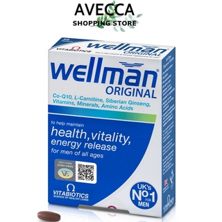 Vitamin Tổng Hợp Dành Cho Nam Vitabiotics Wellman Original 30 Tablets