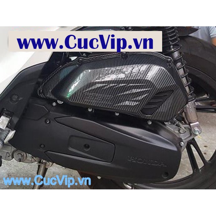 Chụp Pô E SH 2017 - 2019 Carbon Cao Cấp MS1622