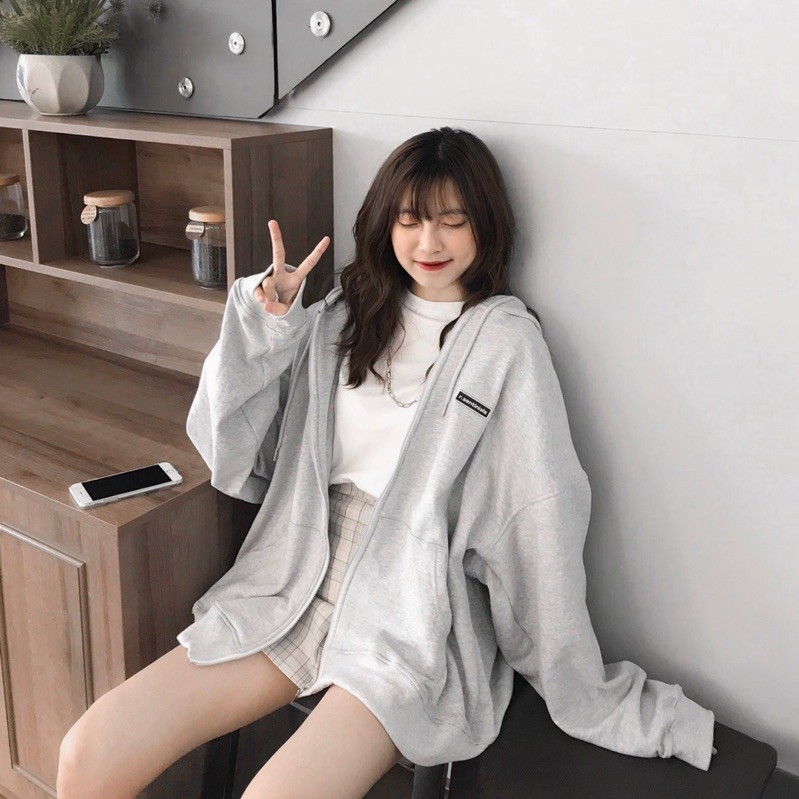 HOODIE ZIP R. SENTINIALS/ LIGHT GREY | BigBuy360 - bigbuy360.vn