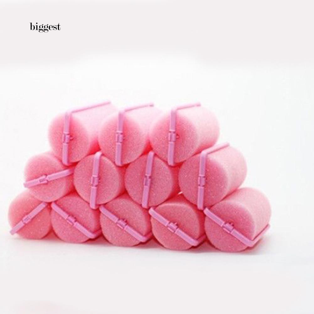 ☆Túi Xách Cỡ Lớn Thiết Kế Giản Dị Thời Trang☆Bộ 12 Dụng Cụ Uốn Tóc Bằng Bọt Biển Tiện Dụng