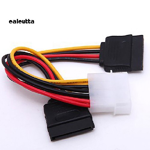 Dây Cáp Chuyển Đổi 4 Pin Ide Molex Sang 15 Pin 2 Serial Sata