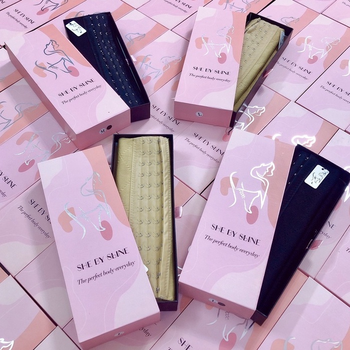 Nịt Siết Eo Hỗ Trợ Giảm Mỡ Bụng She By Sline