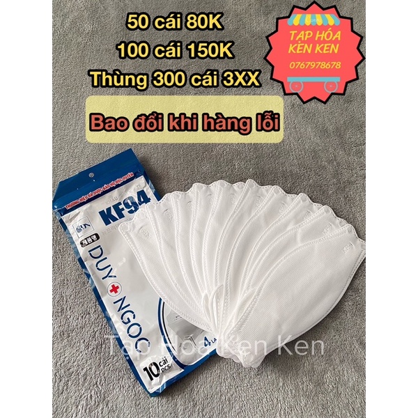 KHẨU TRANG KF94 DUY NGỌC
