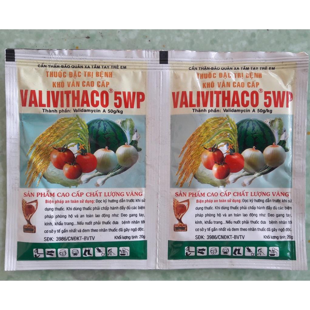 VALIVITHACO 5WP  – Chuyên bệnh Nấm, Khô Vằn Cho Cây Trồng | gói 20g