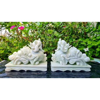 Cặp Tỳ Hưu dài 20cm Đá nguyên khối Nghệ An