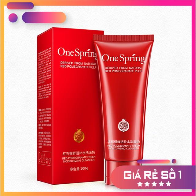 Sữa Rửa Mặt Lựu Đỏ One Spring 100gr