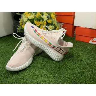 [Sock Kiếm 5*] Giày Thể Thao Nữ Màu Hồng, Màu Vàng Cát / Giầy nữ/ Giầy chạy bộ/ Giầy tập gym/ tenis