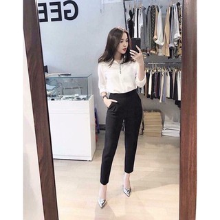 quần baggy chun cạp sau