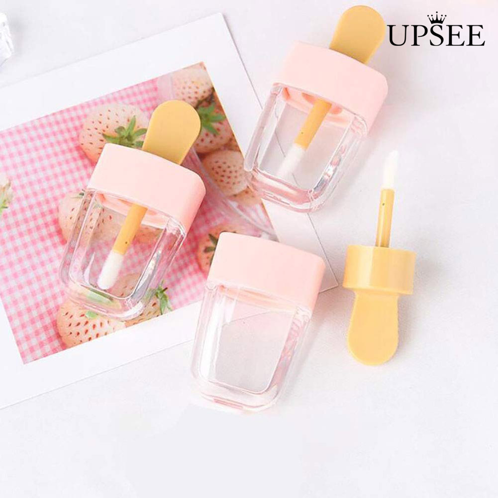(Hàng Mới Về) Set 5 Ống Rỗng Hình Que Kem Đựng Son Môi Diy | BigBuy360 - bigbuy360.vn