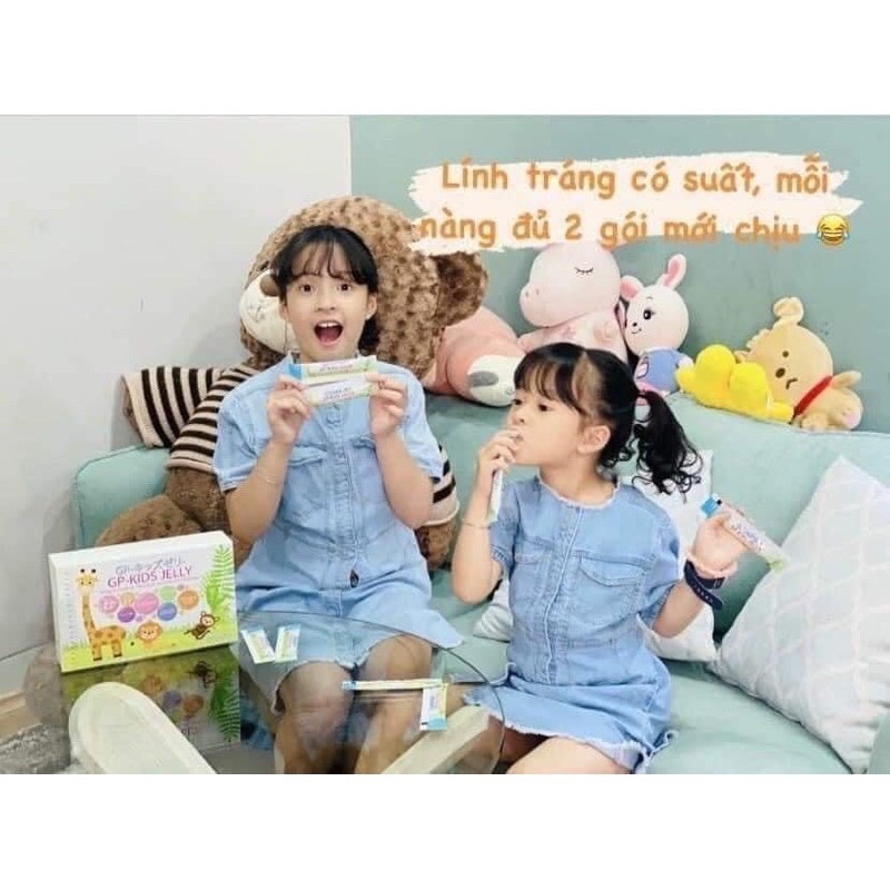 Giá sỉ - 1 Hộp 30 gói - Thạch tăng chiều cao TOP LOAN GP-KIDS JELLY Nhật Bản