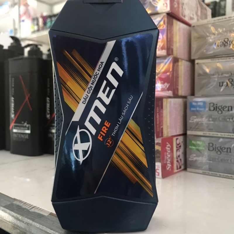 Dầu gội nước hoa X-Men Fire 2x sạch sâu thơm mạnh mẽ 180g