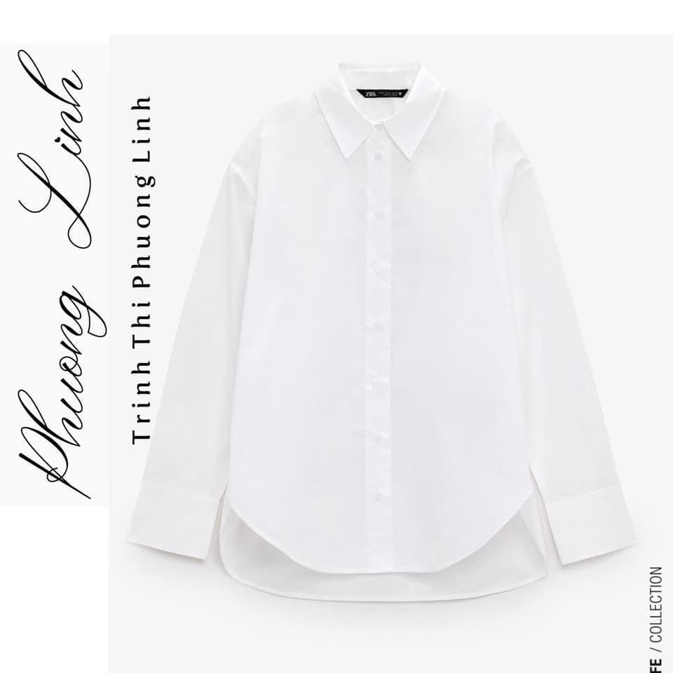 ÁO SƠ MI NỮ TRẮNG GU DÀI TAY