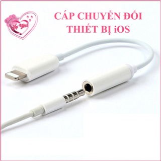 Cáp chuyển đổi tai nghe chân lightning sang 3.5mm - Cáp chuyển đổi cho thiết bị iOS