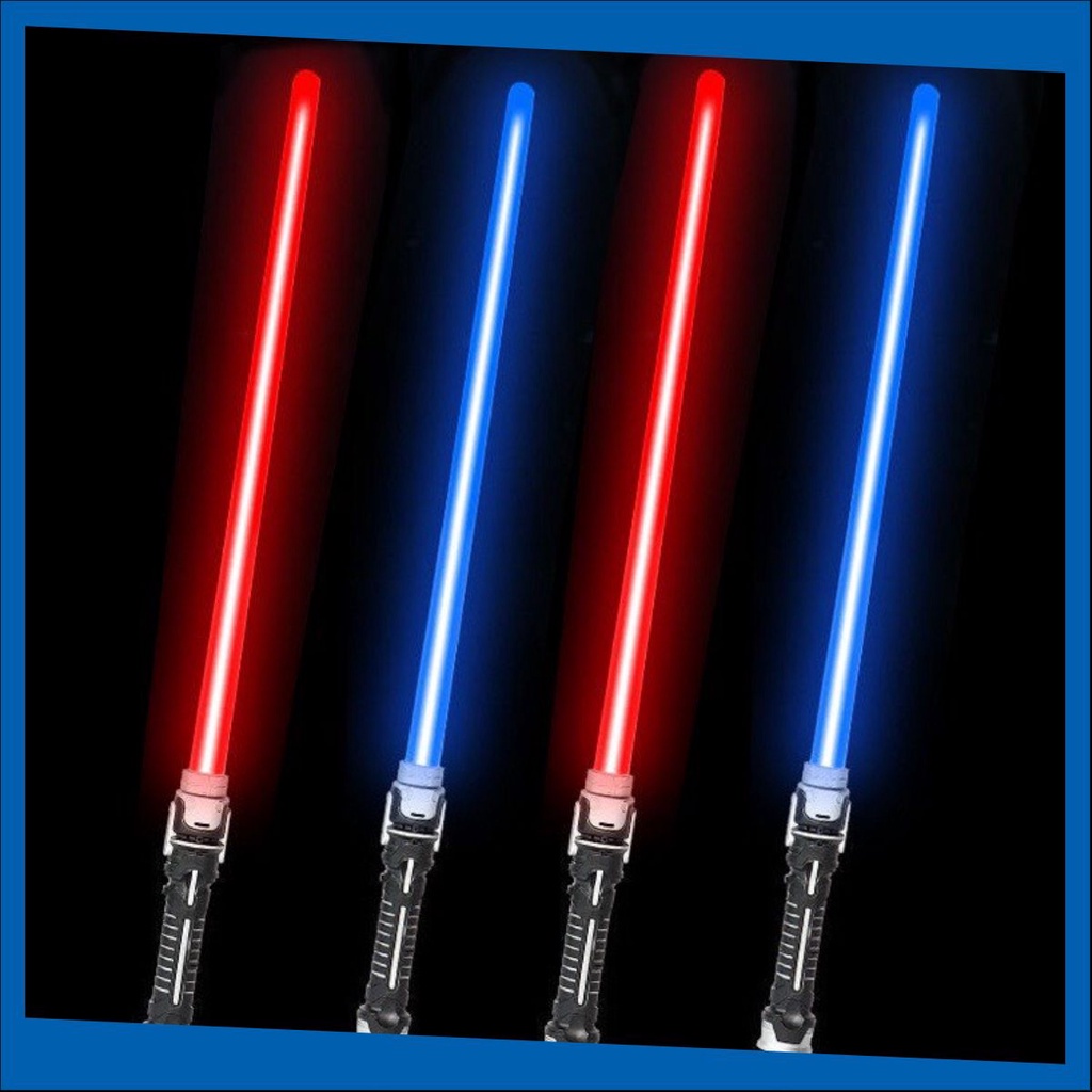 Đồ chơi thanh kiêm LightSaber Wars - Kiếm Laze phát sáng - Gậy ống led cho trẻ em- Kiếm phát sáng