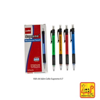 Bút chì kim CELLO Supreme Ấn Độ (cỡ ngòi 0.5 và 0.7mm)