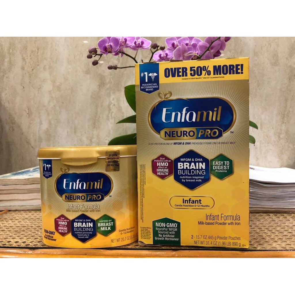TCCN Sữa Enfamil Neuro Pro 587g và 890g