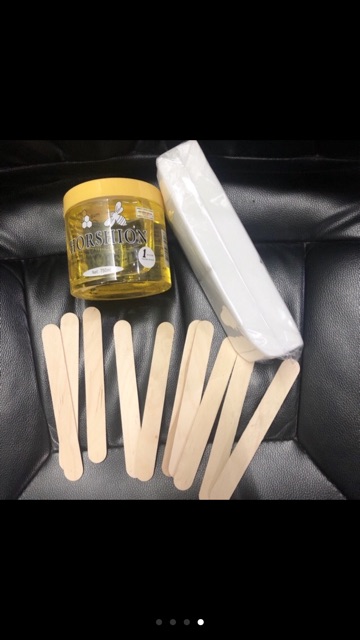 Sáp Wax Lông Horshion Hàn Quốc + 1 Gói Kèm Giấy Wax + 10 que | BigBuy360 - bigbuy360.vn