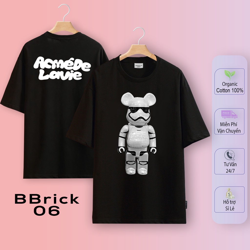 Áo thun ADLV BearBrick Mẫu Hot 1-25, Cotton 2c 100%, In xịn - Mỹ Tú Store - Part 1
