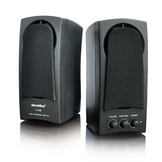 Loa soundmax - loa vi tính soundmax 2.0 a150 âm thanh mạnh mẻ chính hãng triệu gia phân phối