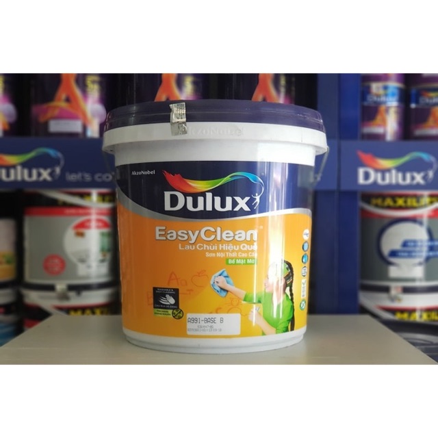 Dulux Easy Clean - Sơn nội thất Lau Chùi Hiệu Quả - có nhiều lựa chọn màu sắc (Lon 1 lít)