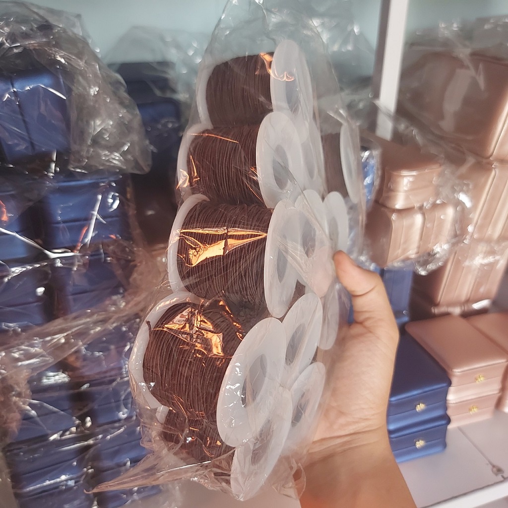 Dây xâu chuỗi hạt thun co giãn 0.8mm x 50m dây làm vòng tay dây xâu vòng JSP.