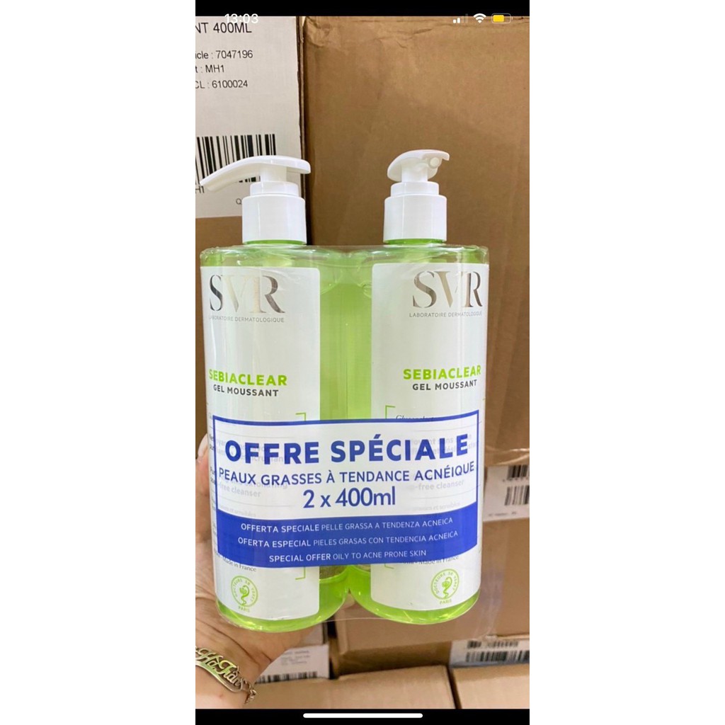 Sữa Rửa Mặt SVR Sebiaclear Gel Moussant 400ml | BigBuy360 - bigbuy360.vn