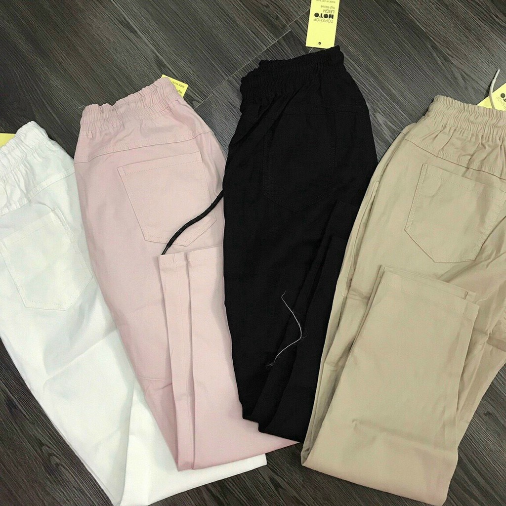 Quần Baggy Kaki Lưng Thun ULZZANG Năng Động - 54