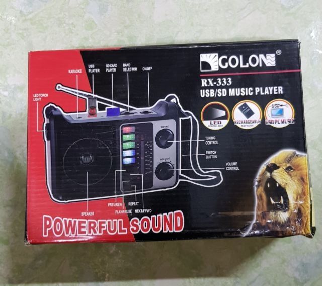 [Mã ELHACE giảm 4% đơn 300K] Radio GOLON RX-333