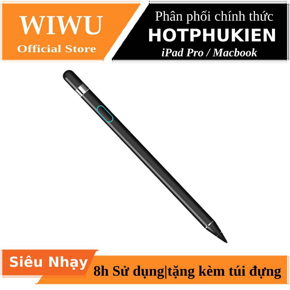 Bút cảm ứng stylus thông minh hiệu WIWU Pencil Magic Gen 2 dùng cho mọi màn hình cảm ứng - Hàng chính hãng