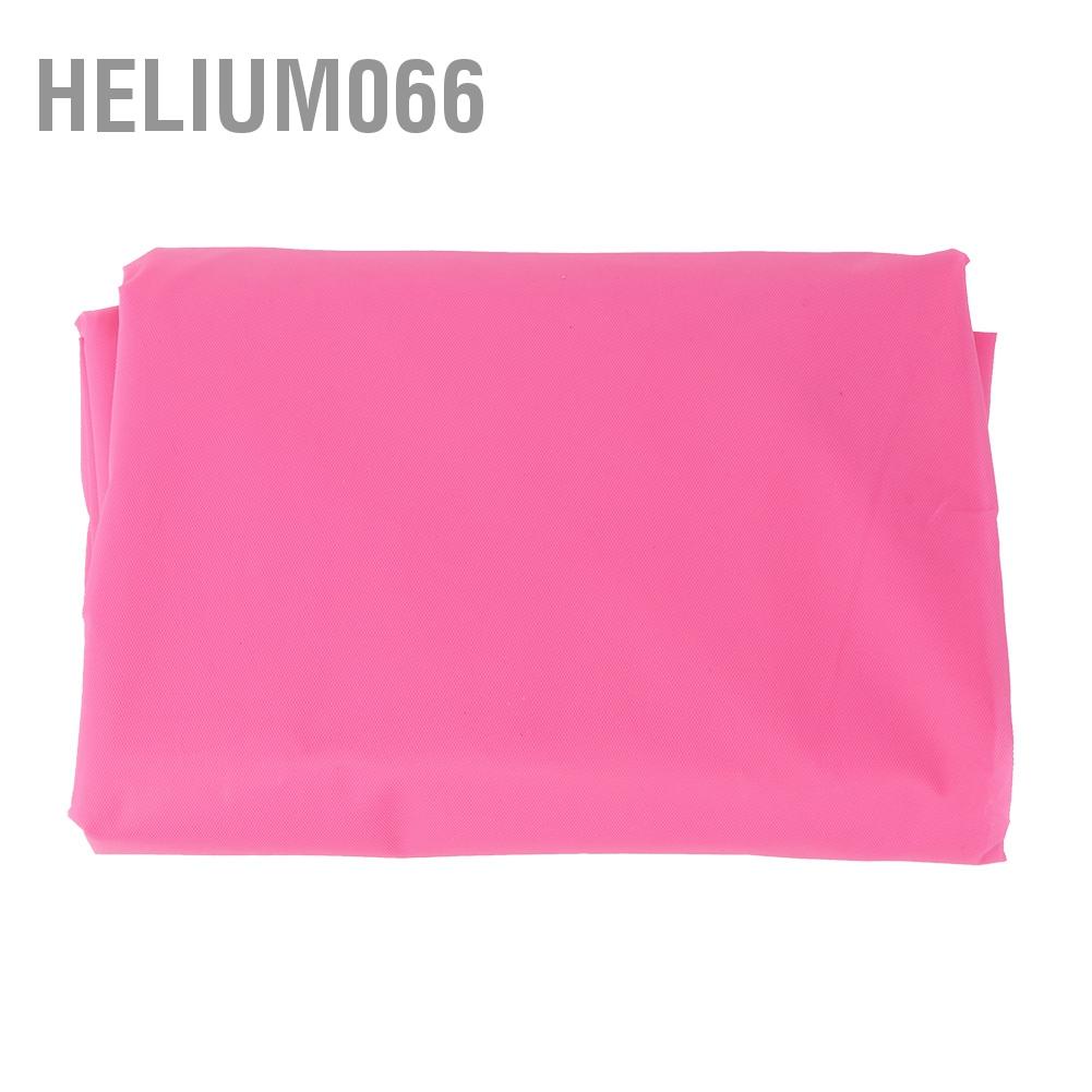 Áo mưa chống thấm nước di động có mũ trùm đầu với tay áo ngoài trời dành cho người lớn Màu đỏ hồng Helium066