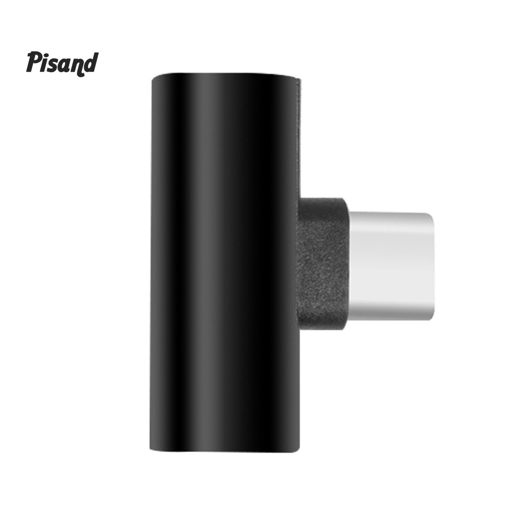 Đầu cáp chuyển đổi cổng âm thanh và sạc 2 trong 1 giao diện Type-C 3.5mm cho Huawei Xiaomi