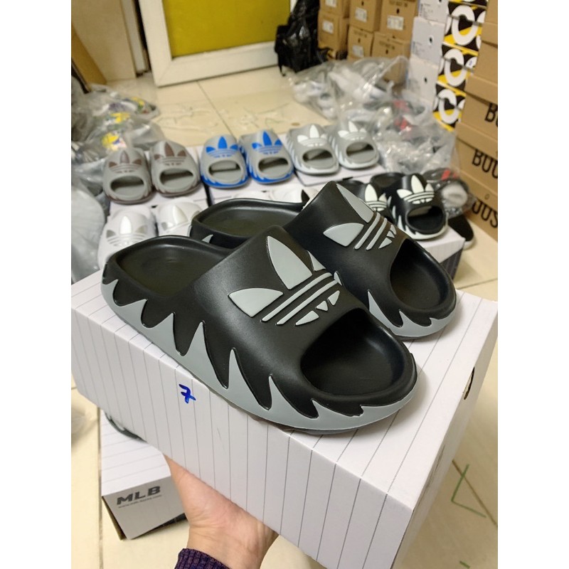 Dép Das 3 lá quai ngang giá rẻ slide trắng vàng xanh đen xám