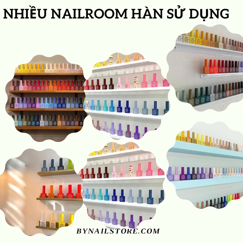 [Very good nail] Bộ sản phẩm sơn gel cao cấp Hàn Quốc  Very good nail event  150 chai ( tuỳ ý chọn màu )