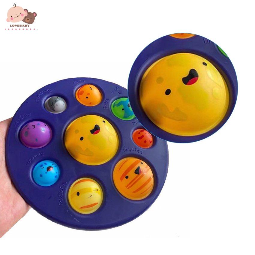 Đồ chơi cầm tay giúp giảm căng thẳng hình các hành tinh