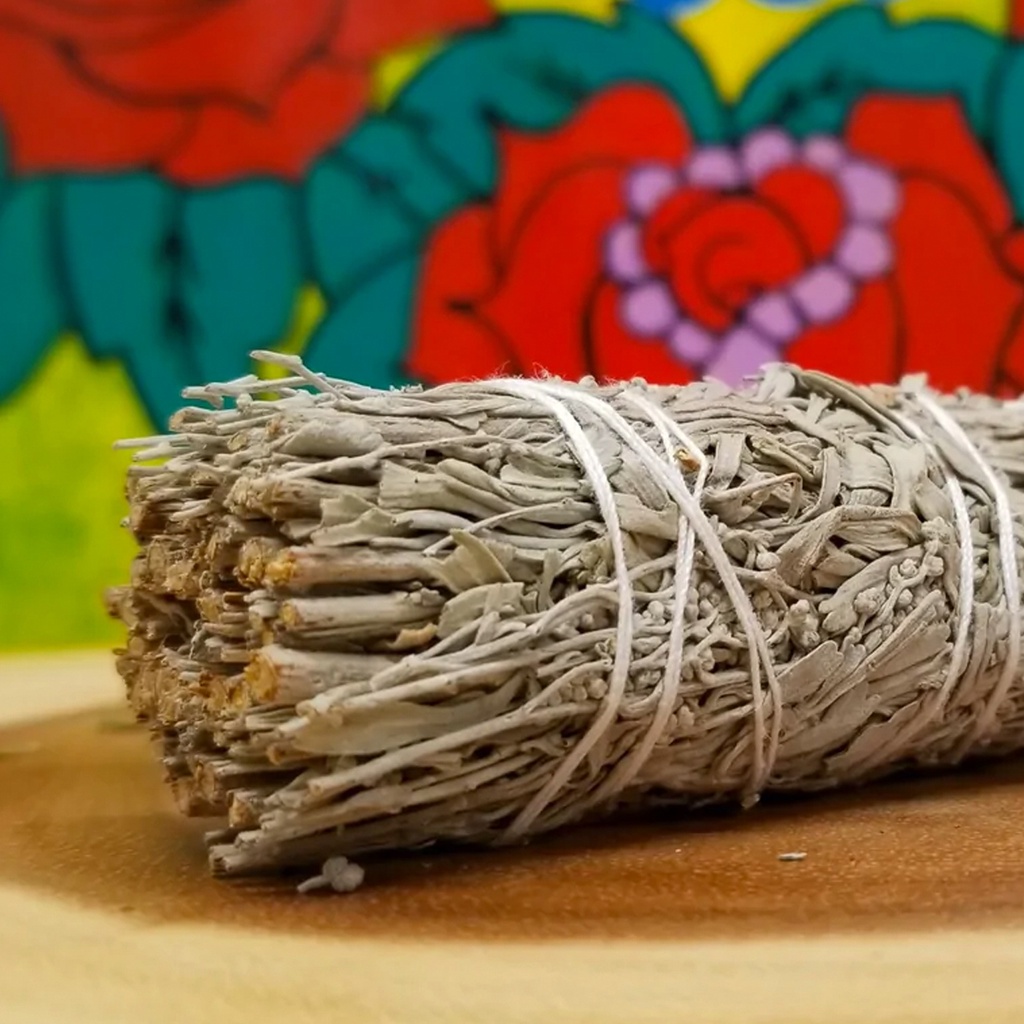 Bó Xô Thơm Xanh  đốt thơm nhà cửa, thanh tẩy và thu hút may mắn