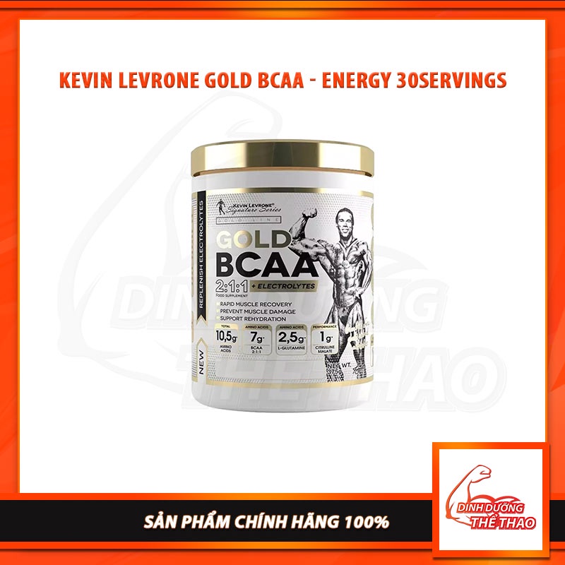 Thực Phẩm Bổ Sung Tăng Hiệu Suất Tập Luyện Kevin Levrone Gold Bcaa (30 Lần Dùng)