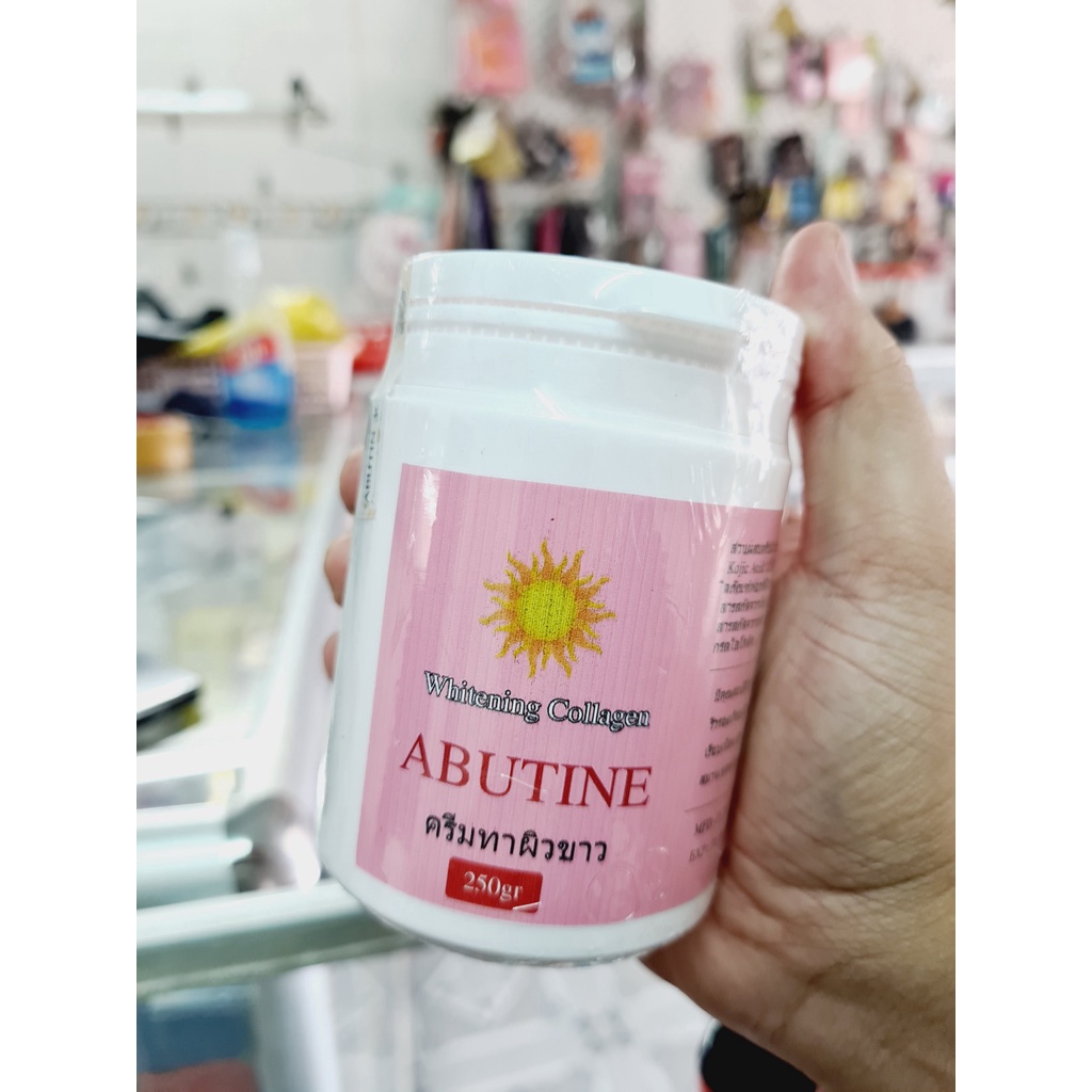 Kem kích trắng Abutin 3C3 màu hồng Kích trắng nhanh mịn màng có chống nắng có thể trộn kem body